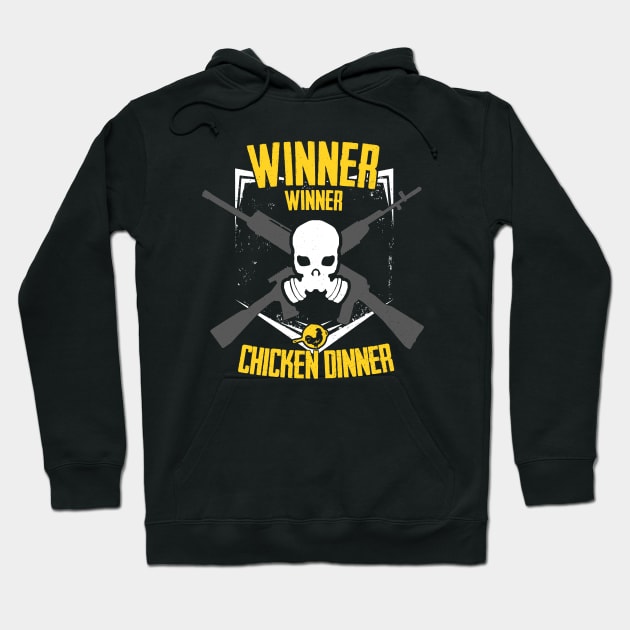 Winner Winner Emblem Hoodie by TheHookshot